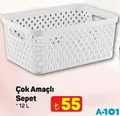 ÇOK AMAÇLI SEPET 12 L fiyat ve kampanya bilgisi